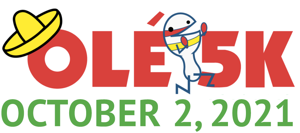Ole5K logo with 2021 date: October 2, 2021